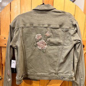 Rose Denim Jacket